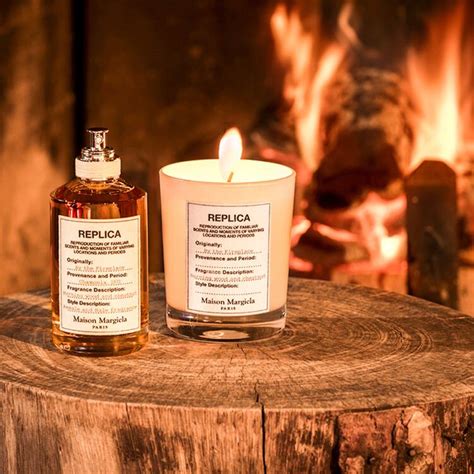 replica perfume candles|by the fireplace candle.